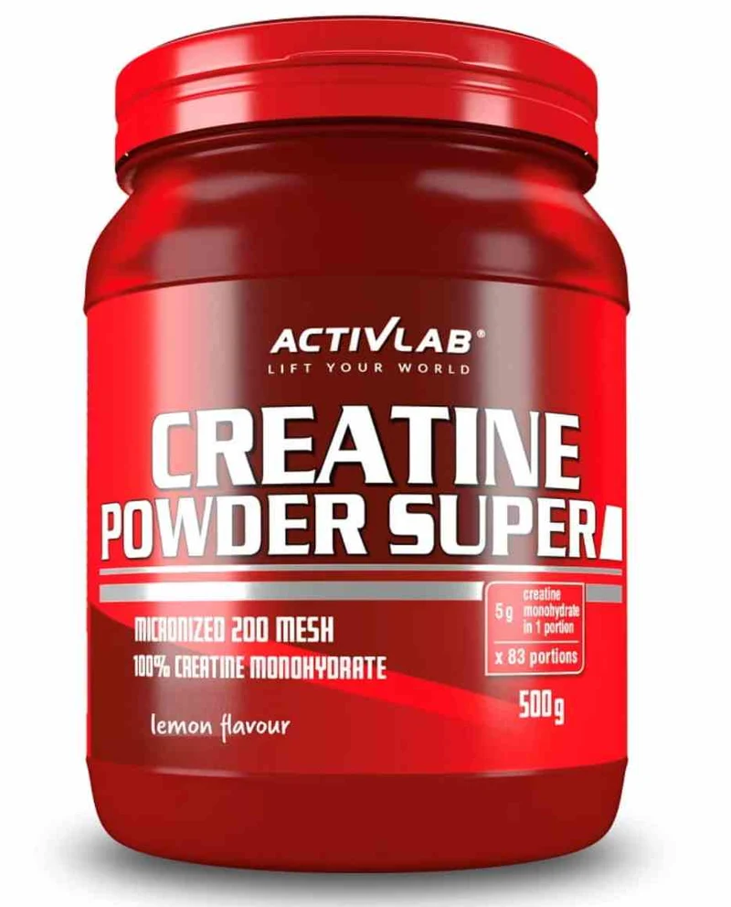 ActivLab Creatine Powder Super mit Zitronengeschmack 500 g