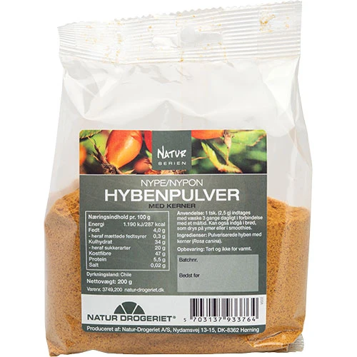 Natur-Drogeriet Fint Nyponpulver Med Kärnor | 200 g