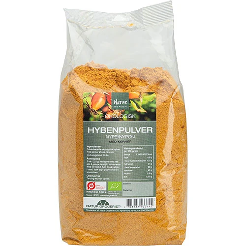 Natur-Drogeriet Nypon Pulver Fint M. Kärnor Ekologisk | 1 kg