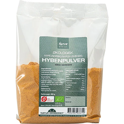 Natur-Drogeriet Nyponpulver M. Frö Ekologisk | 500 g