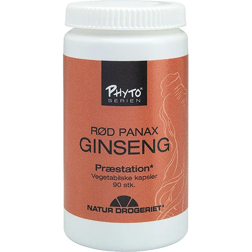 Natur-Drogeriet Röd Ginseng 400 Mg | 90 Kapslar