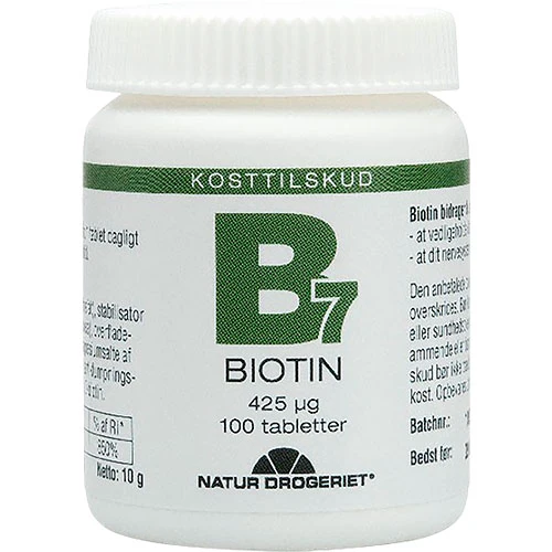 Natur-Drogeriet Biotin | 100 tabletter