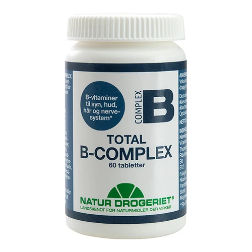 Natur-Drogeriet B-complex Total | 60 tabletter