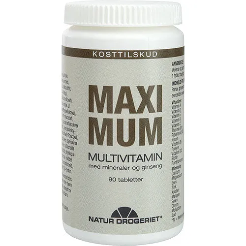 Natur-Drogeriet Maximum Extra | 90 tabletter