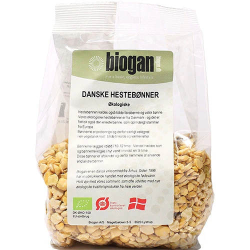 Biogan Favabönner/hästbönor Ekologisk | 400 g