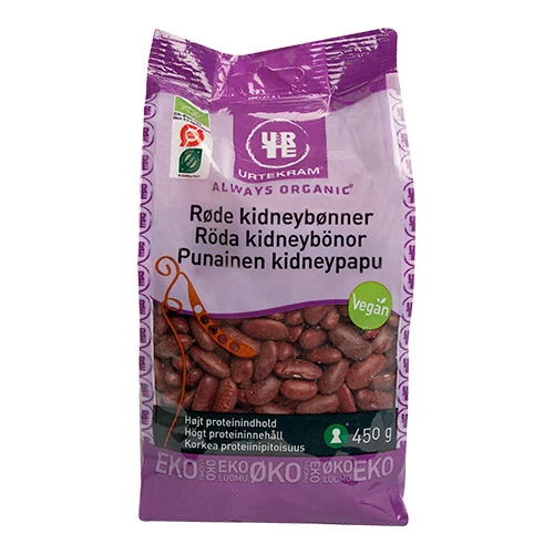 Urtekram Röda Kidneybönor Ekologisk | 350 g