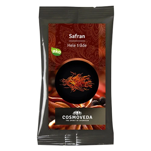 Cosmoveda Saffran Hela Bitar Ekologisk | 100 mg