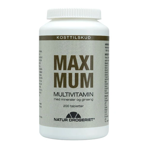Natur-Drogeriet Maximal Extra Tabletter | 200 tabletter