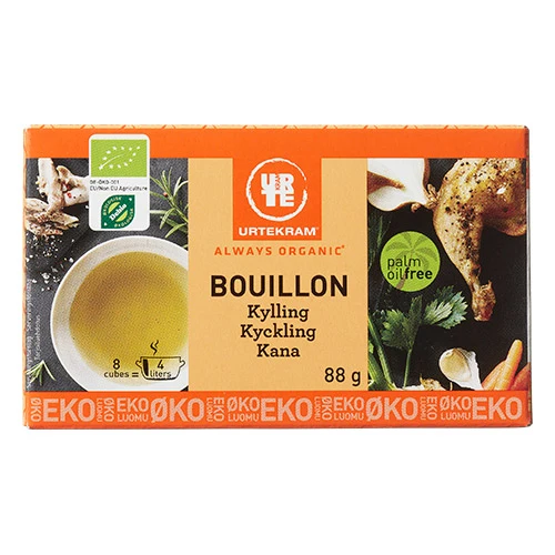 Urtekram Bouillon Kyckling Ekologisk | 88 g