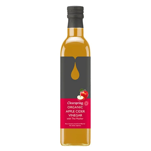 Clearspring Äppelcidervinäger Økologisk Med Vinägermor | 500 ml