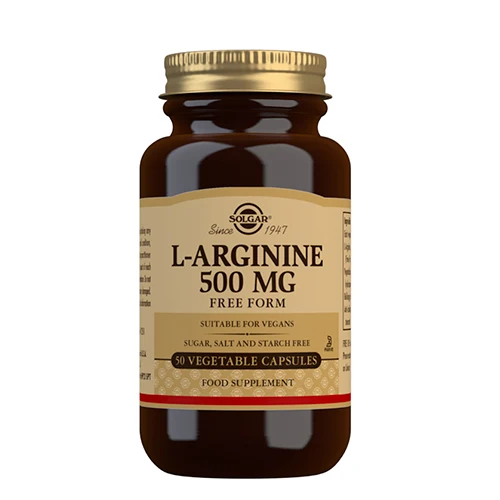 Solgar L-Arginin | 50 kapslar
