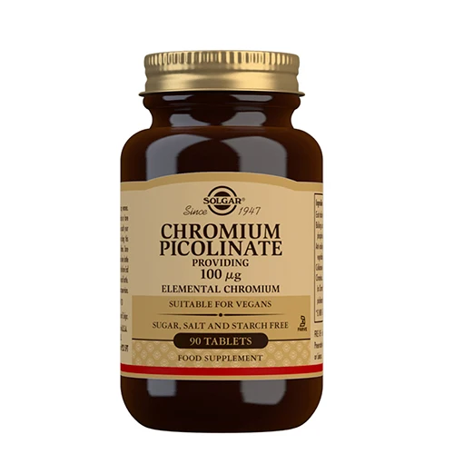 Solgar Chromium Picolinate | 90 tabletter