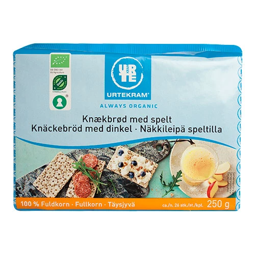 Urtekram Knäckebröd Med Dinkel Ekologisk | 250 g