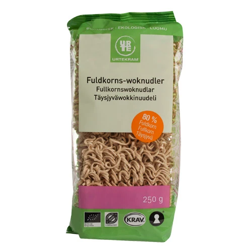 Urtekram Fullkorn Woknudlar Ekologisk | 250 g