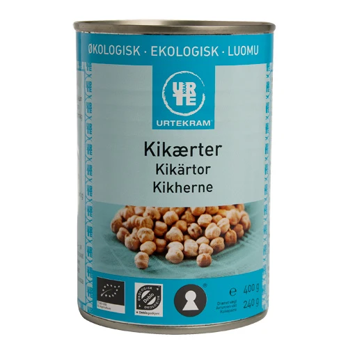 Urtekram Kikärter Ekologisk | 400 g
