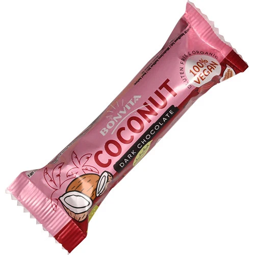 BonVita Cocosbar Med Mörk Choklad Ekologisk | 40 g