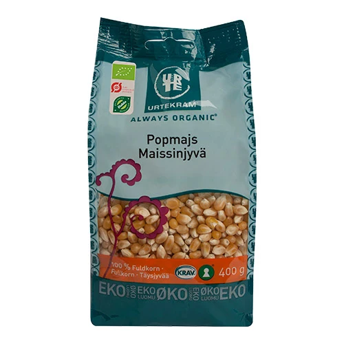 Urtekram Popcorn Ekologisk | 400 g