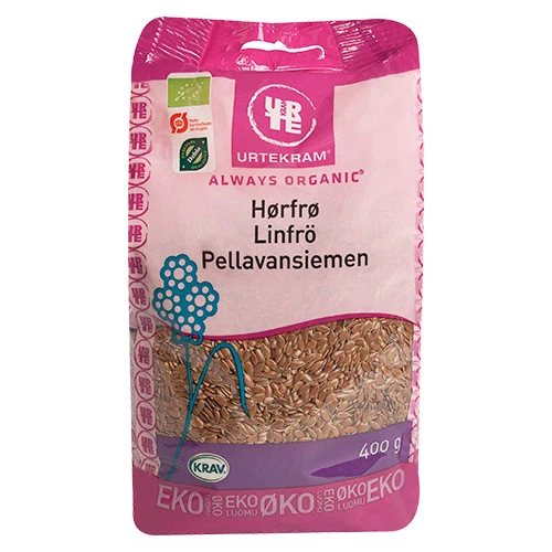 Urtekram Linfrö brune Ekologisk | 400 g