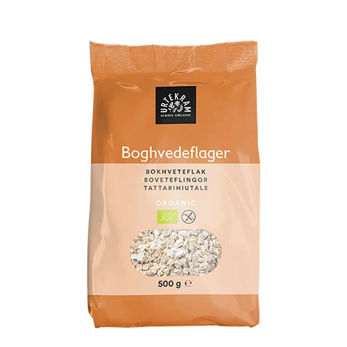 Urtekram Glutenfri Boveteflingor Ekologisk Högt fiberinnehåll | 500 g