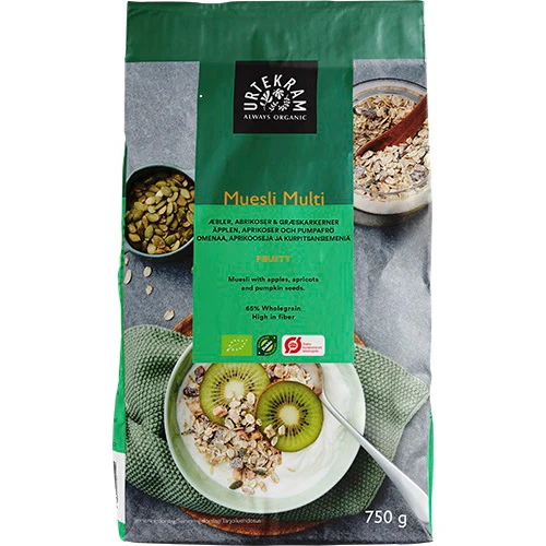 Urtekram Multi Havremüsli Ekologisk | 750 g