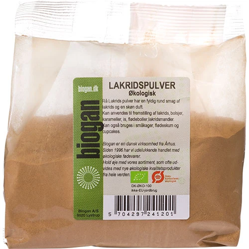 Biogan Lakritspulver Ekologisk | 100 g