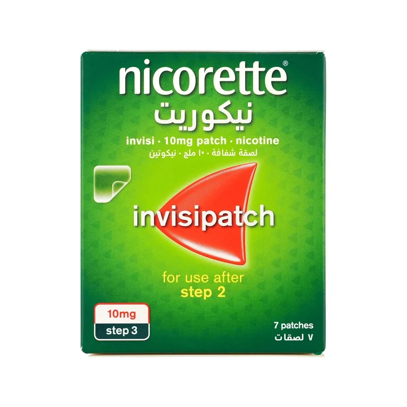 Nicorette Invisipatch 10 mg Step 3 7 Patches