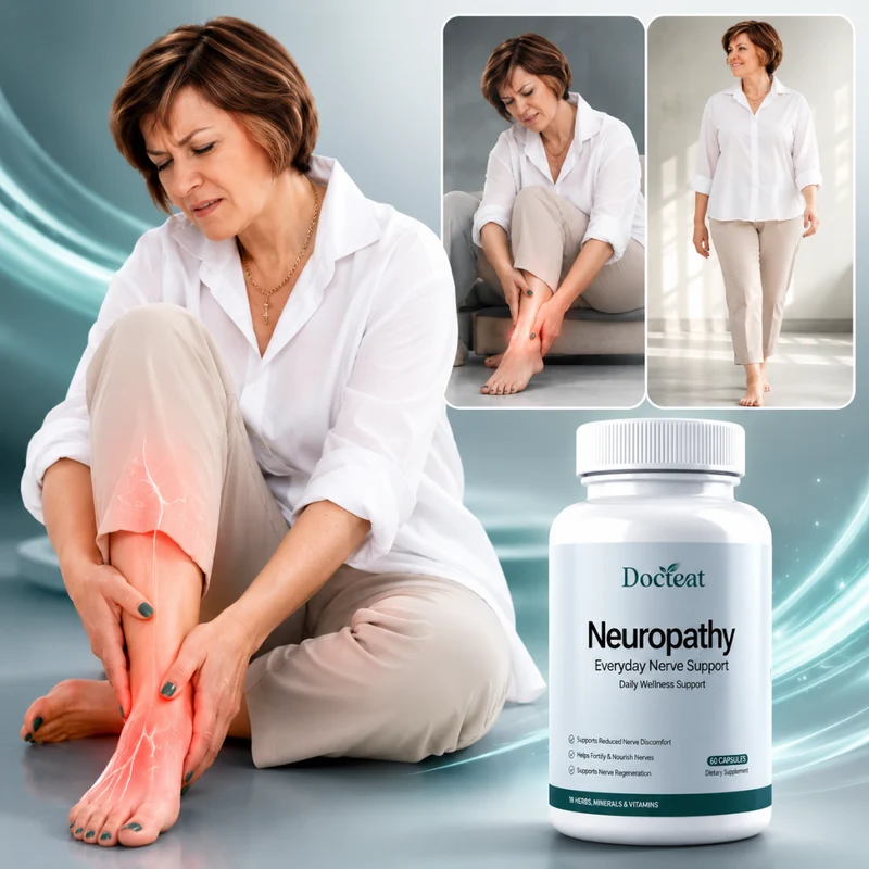Nerve Support Capsule | Herstel Complete Zenuwen Controle — Snel Werkend Hulp