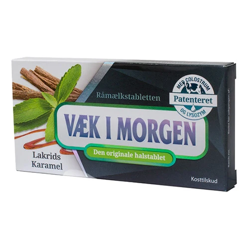 Borta imorgon halstabletter | Lakrits & Karamell