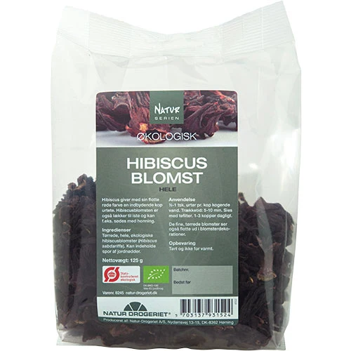 Natur-Drogeriet Hibiskus Hel Ekologisk | 125 g