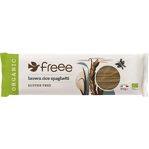 Doves Farm Brunt Ris Spaghetti Glutenfri Doves EKO | 500 g