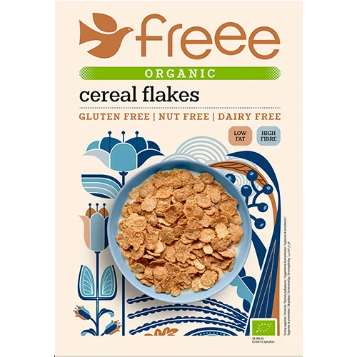 Doves Farm Organic Cereal Flakes glutenfri Doves EKO glutenfri | 375 g