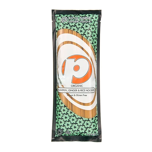 King Soba Pumpa Ingefära & Ris Nudlar Ekologisk Glutenfri | 250 g