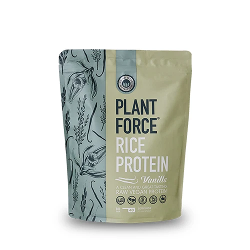 Plantforce Veganskt Risproteinpulver Vanilj | 800 g