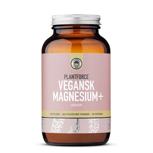 Plantforce Plantoforce Veganskt Magnesium + Citron | 160 g