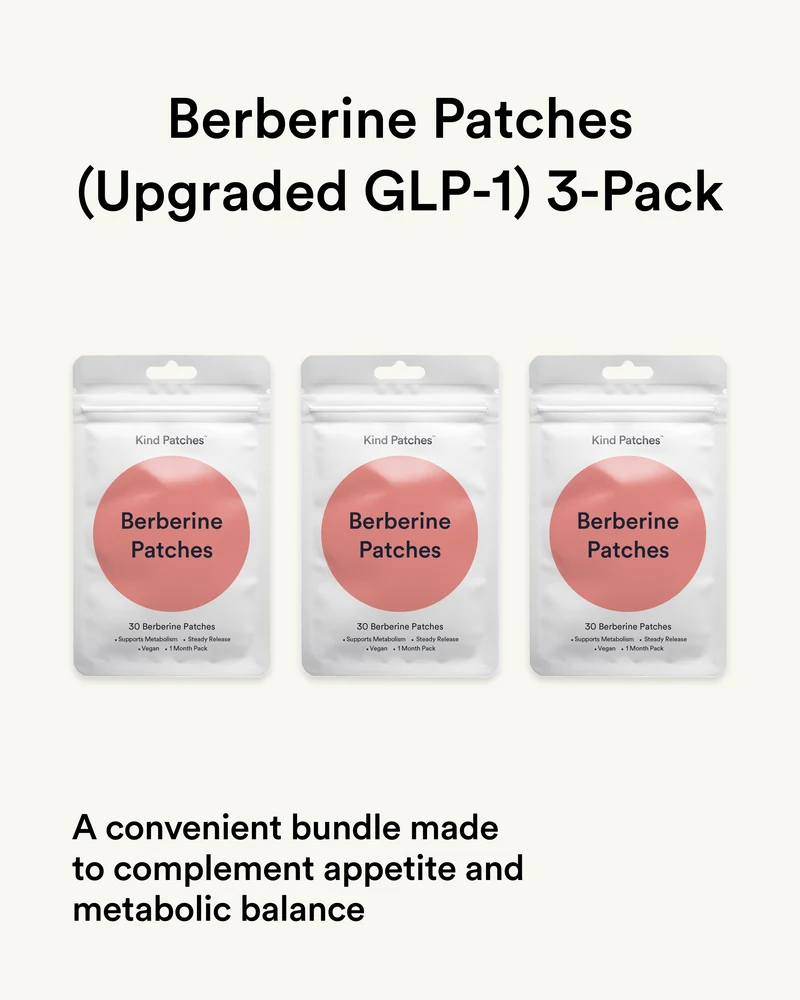 Berberine Patches (GLP-1 Friendly) 3-Pack