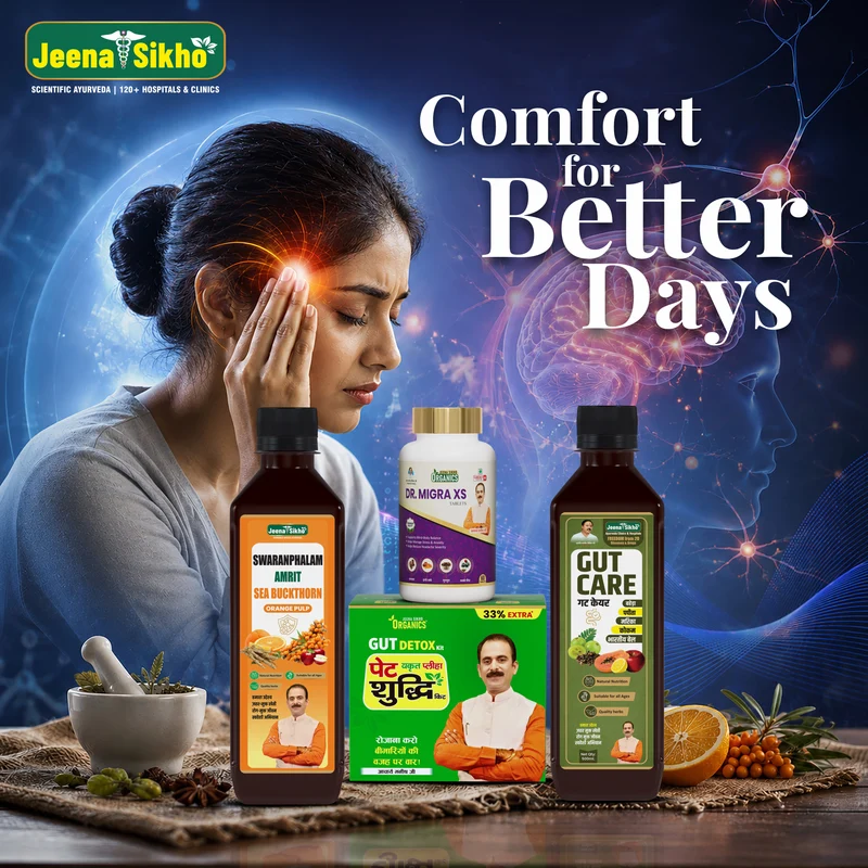Migraine Relief Essential Combo | Headache, Gut & Nervous System Support