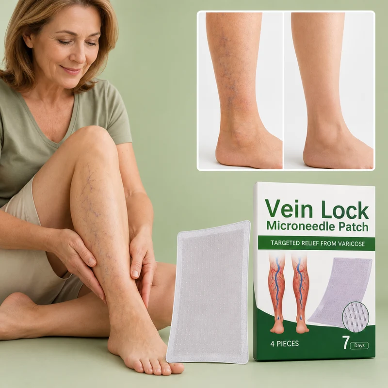 Vein Lock Mikronadelinflaster | Elimineer Zichtbare Spataderen — Bewezen Hulp In 14 Dagen