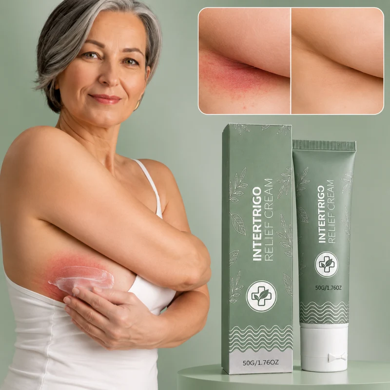 Intertrigo Relief Crème | Elimineert Huidplooiuitslag in 7 Dagen — Bewezen Snelwerkende Formule