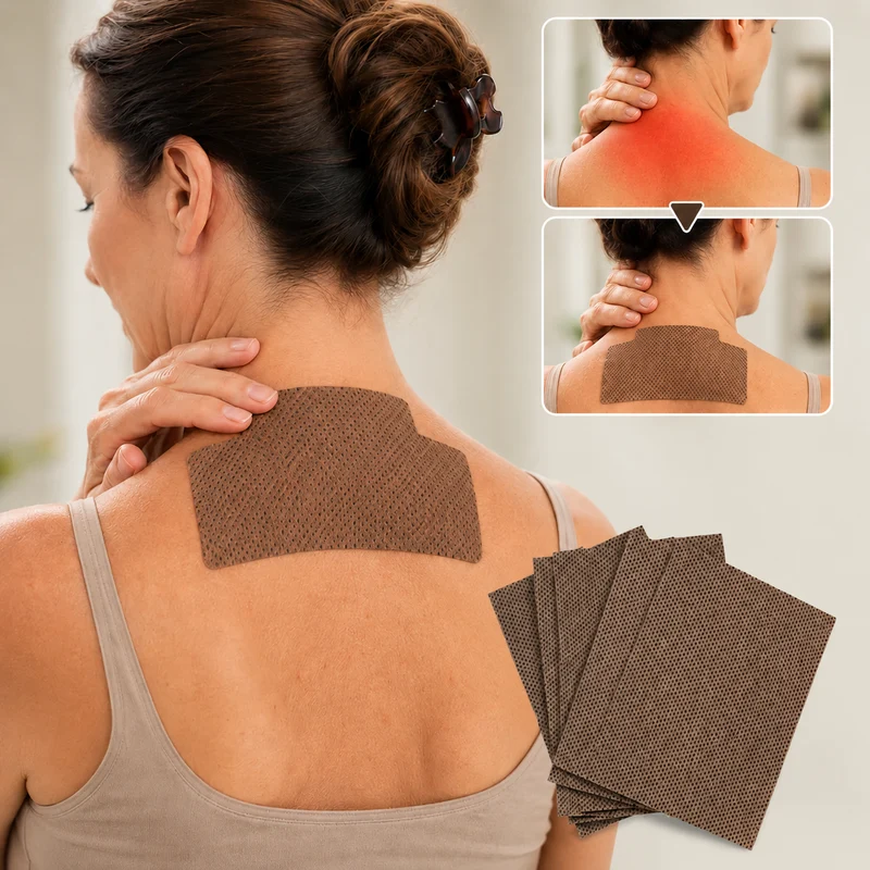 Deep Muscle Relief Pleister | Elimineert Diepe Spierpijn & Spanning — Bewezen 24-Uur Hulp!
