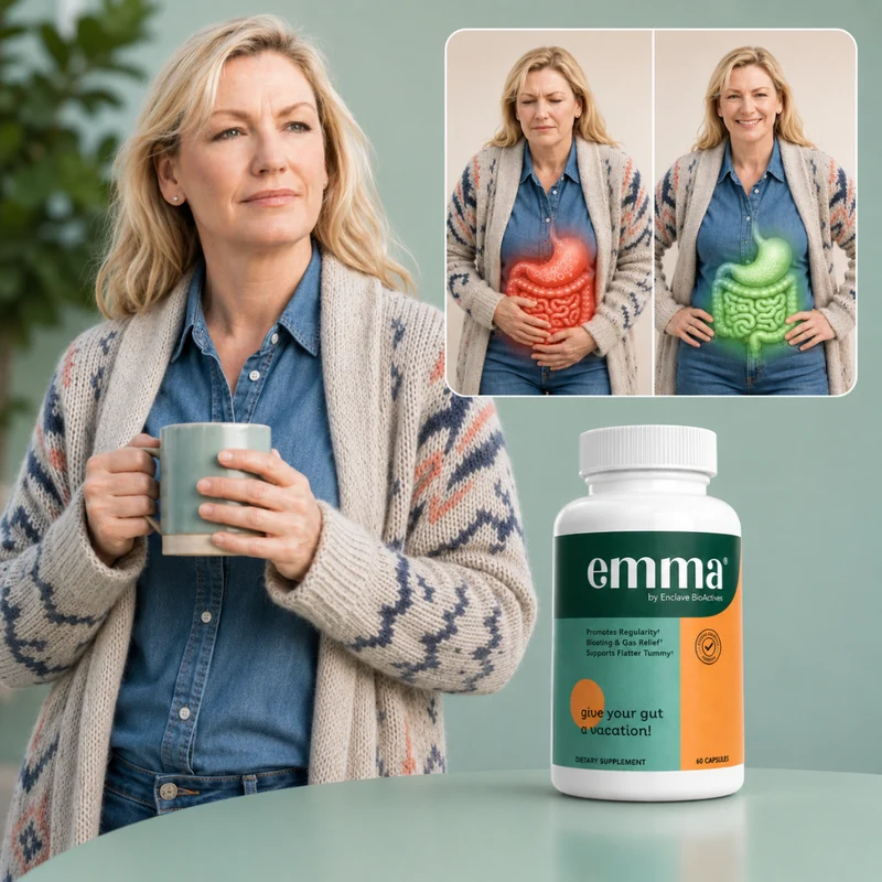 Emma Gut Health | Zet Opgeblazenheid Stop & Herstel Spijsvertering — Bewezen Resultaten in Slechts 48 Uur
