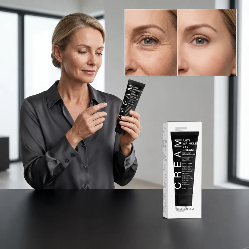 Cream Instant Firm Eye Tightener | Verwijdert 92% van de wallen en rimpels in slechts 5 minuten, direct zichtbare resultate