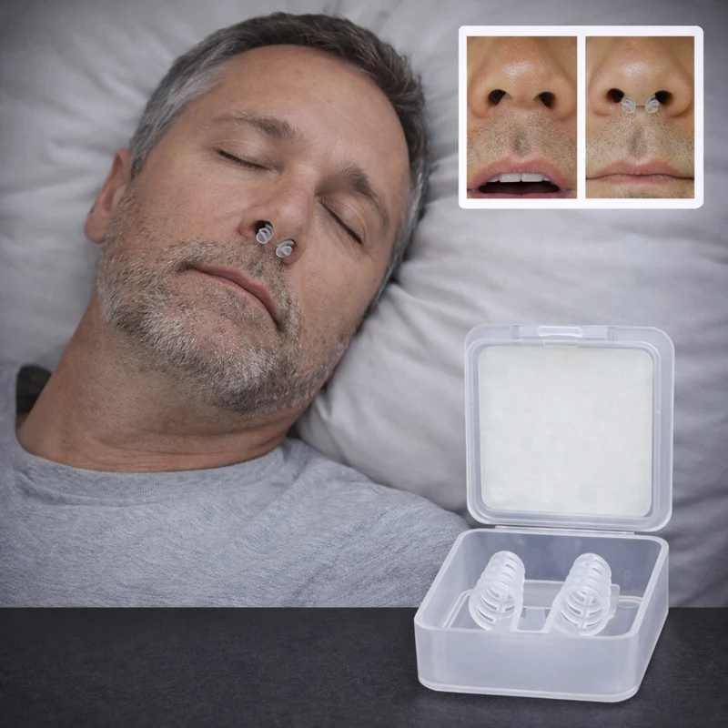 Snore Stopper Neusspreider | Ondersteunt vrije ademhaling en helpt nachtelijk snurken te verminderen