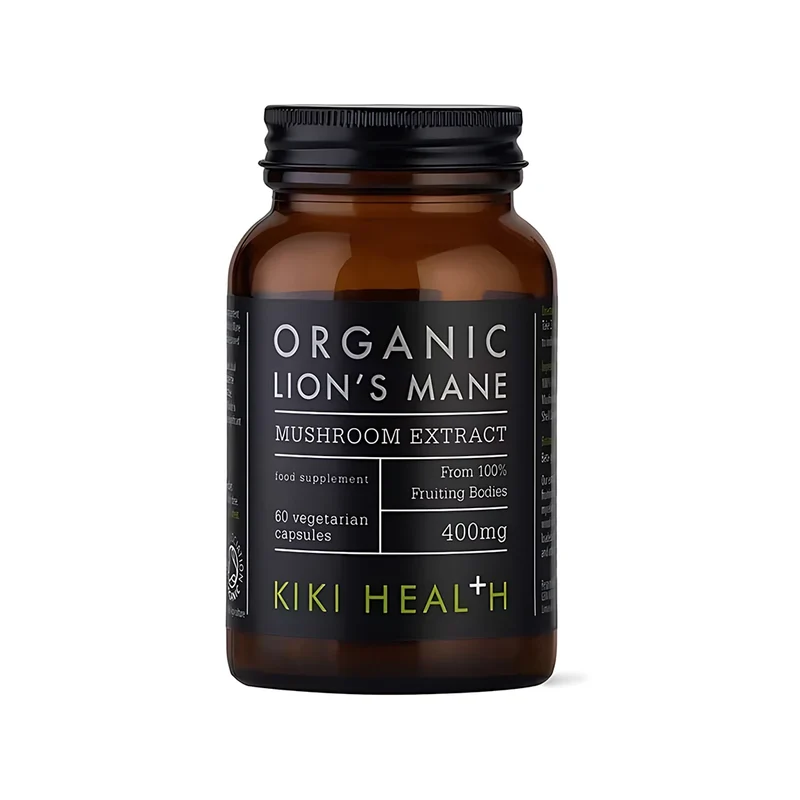KIKI Health Organic Lions Mane Extract 60 kapslar