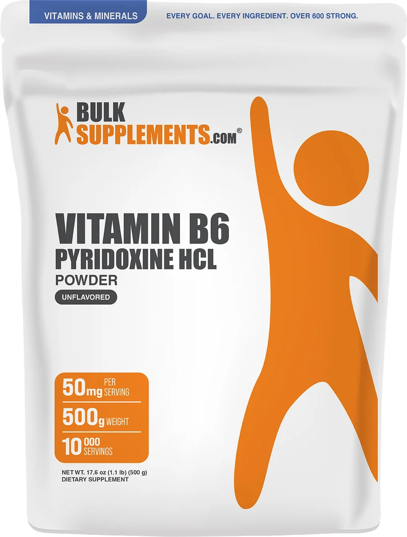 Pyridoxine HCl (Vitamin B6) Powder