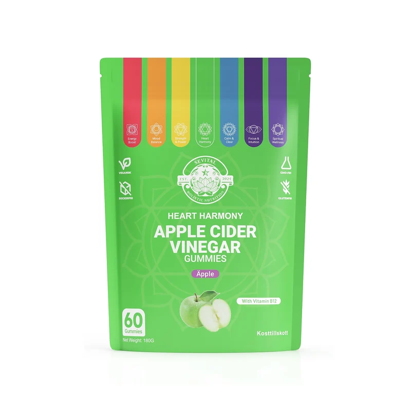 Sevital Äppelcidervinäger Gummies 60 st
