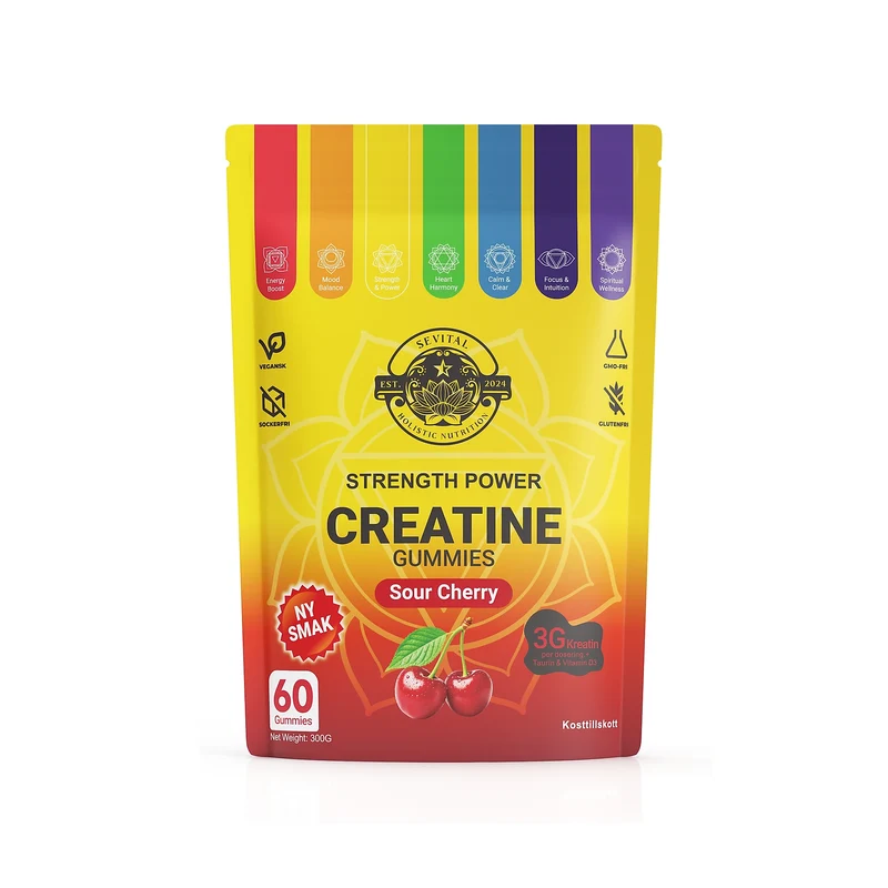 Sevital Kreatin Gummies 60 st