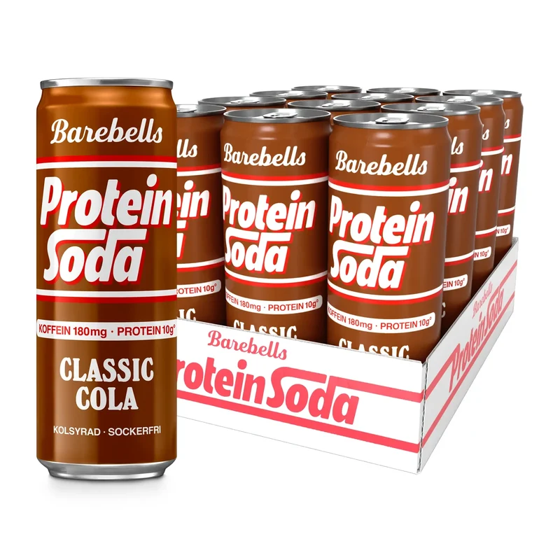 12 x Barebells Protein Soda 355 ml Classic Cola