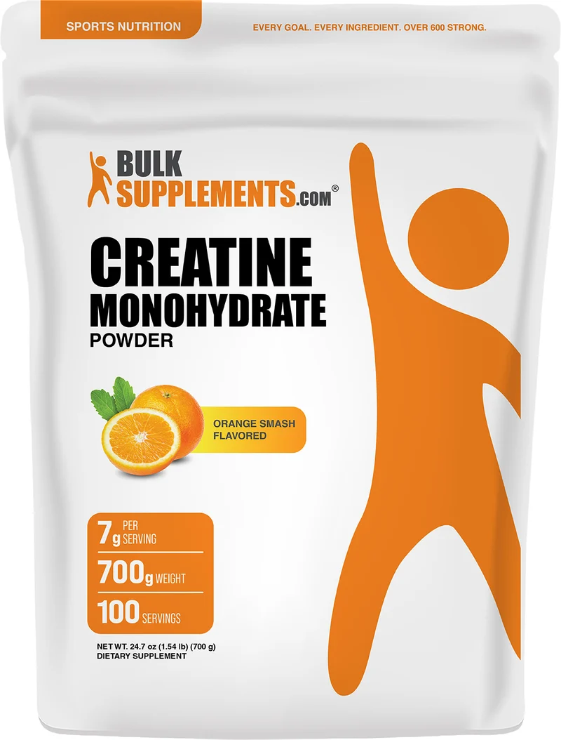 Creatine Monohydrate Powder - Orange Smash