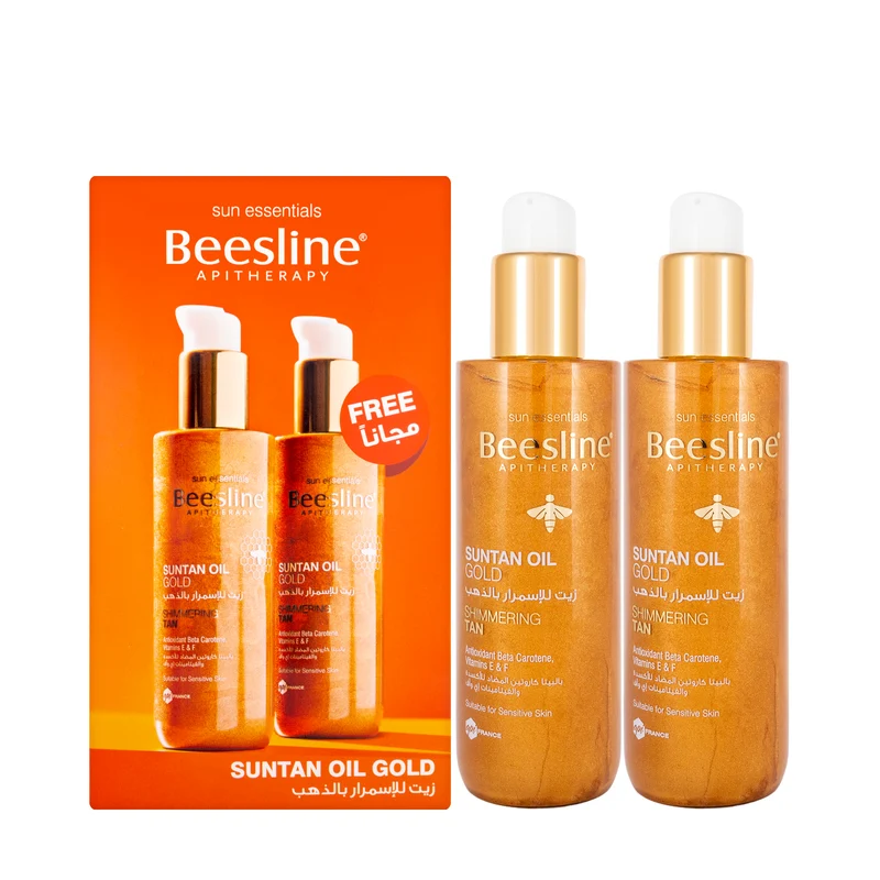 Beesline Sun Tan Oil Gold 200 ml 1+1 Offer