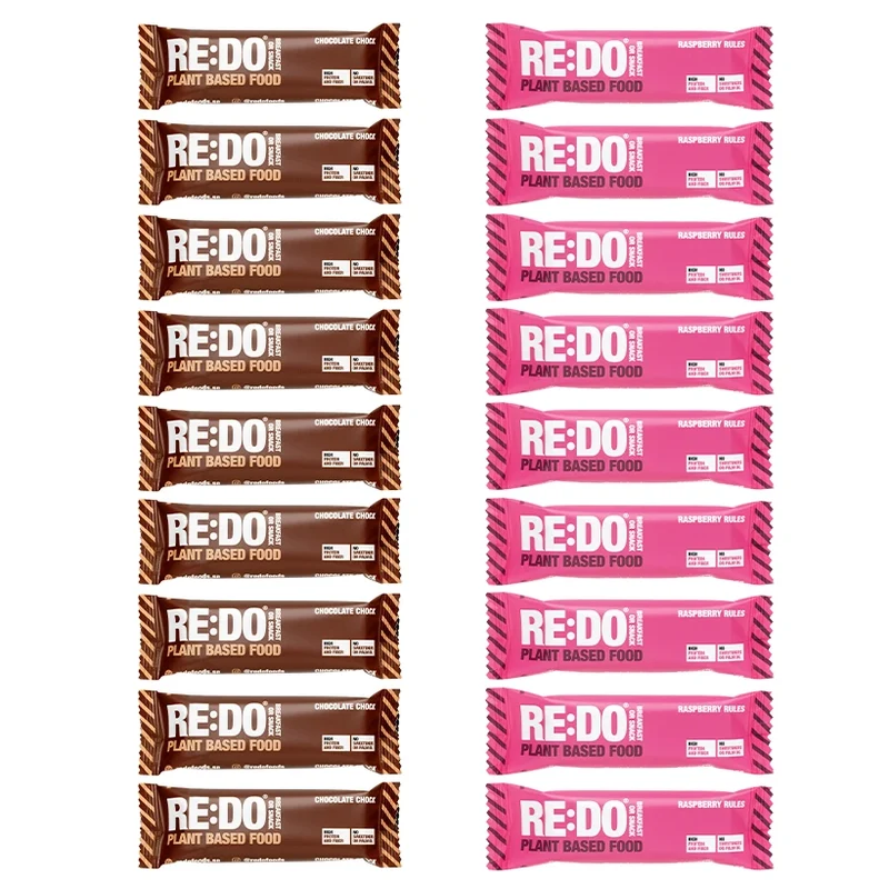 18 x REDO Bar 60 g Mixlåda